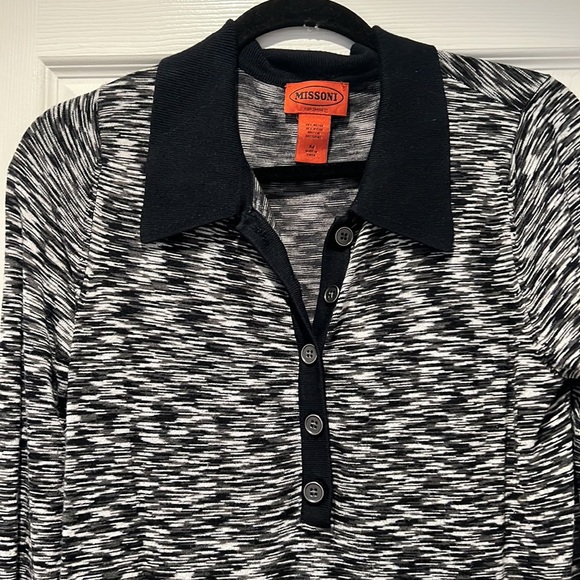 Womens size M black and white MISSONI for Target dress - Picture 4 of 6
